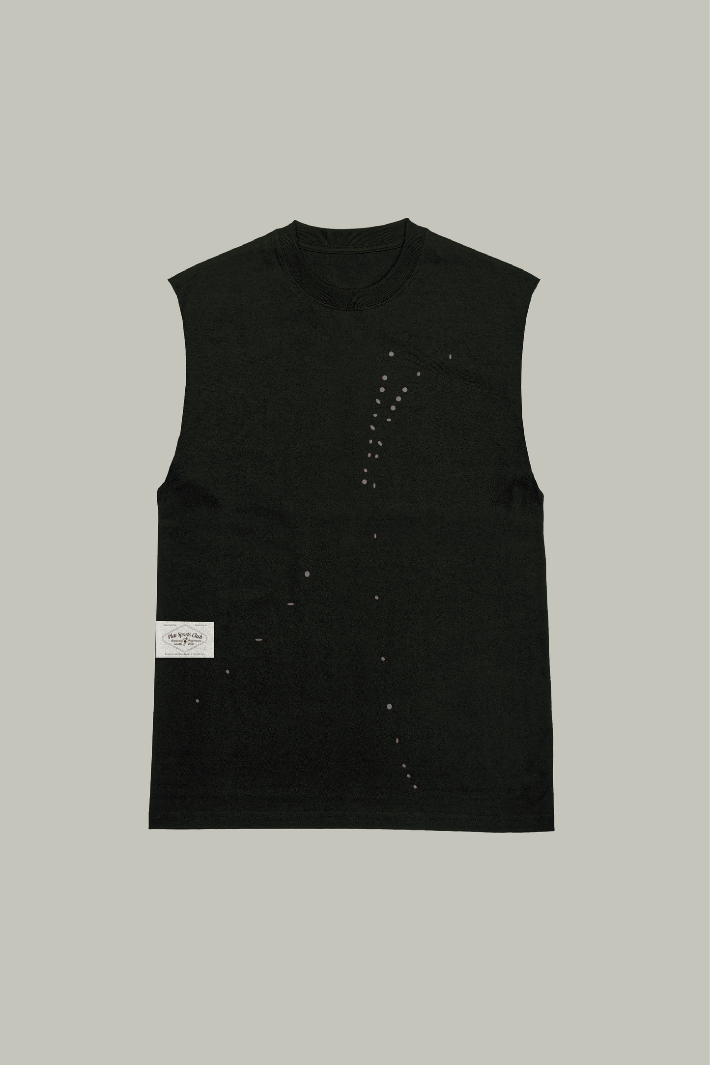 Unisex "Run Dept" Tank in Black