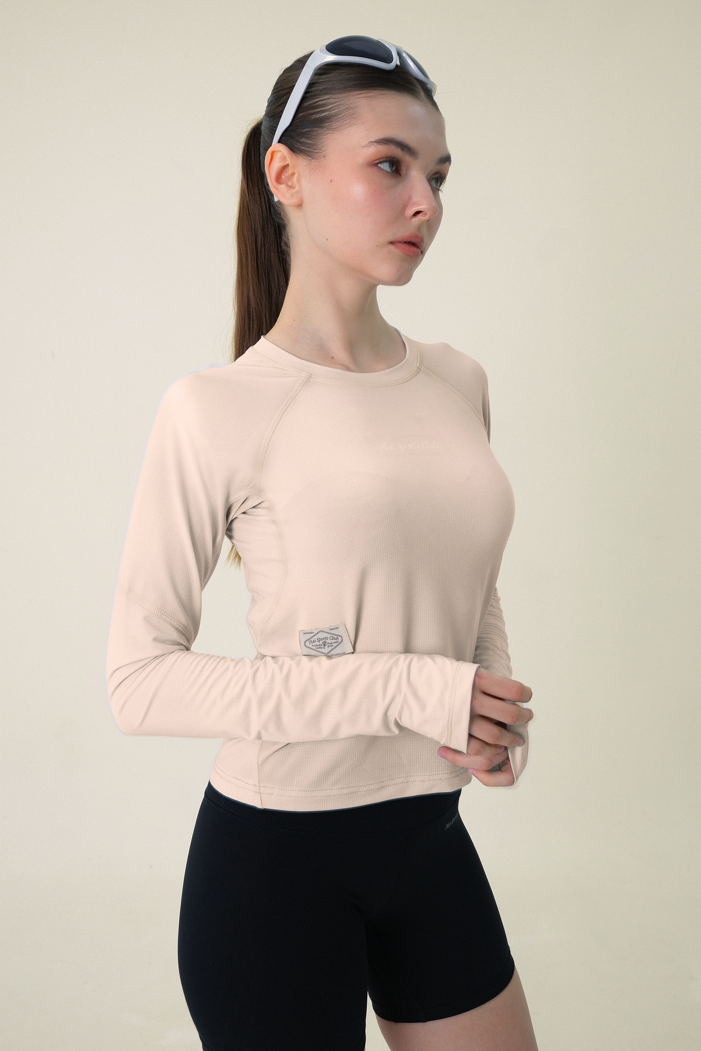 Women's Quick Dry Longsleeve in Sand