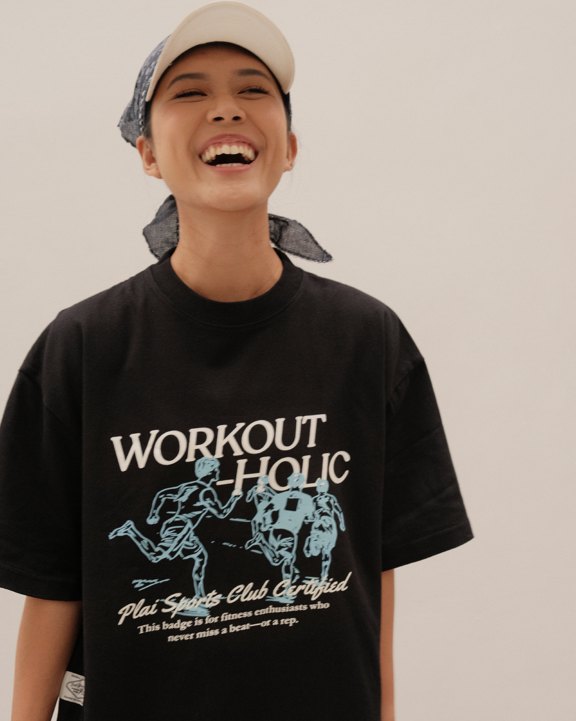 Unisex "Workoutholic" Boxy Shirt