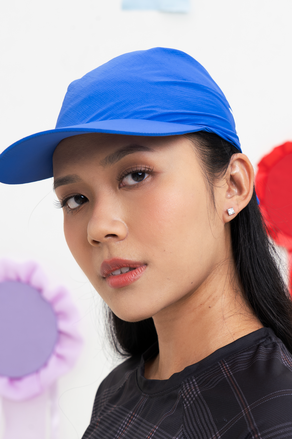 PSC x Sheryl: Sundown Cap in Electric Blue