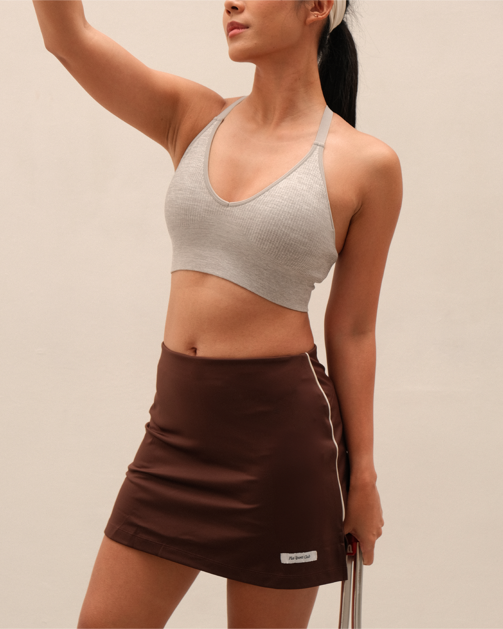 Court Skirt in Chocolate