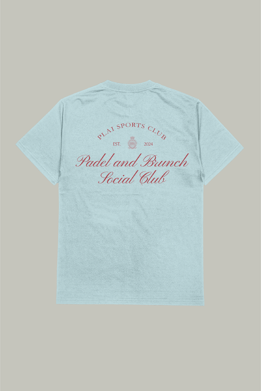 Unisex "Padel & Brunch" T-shirt