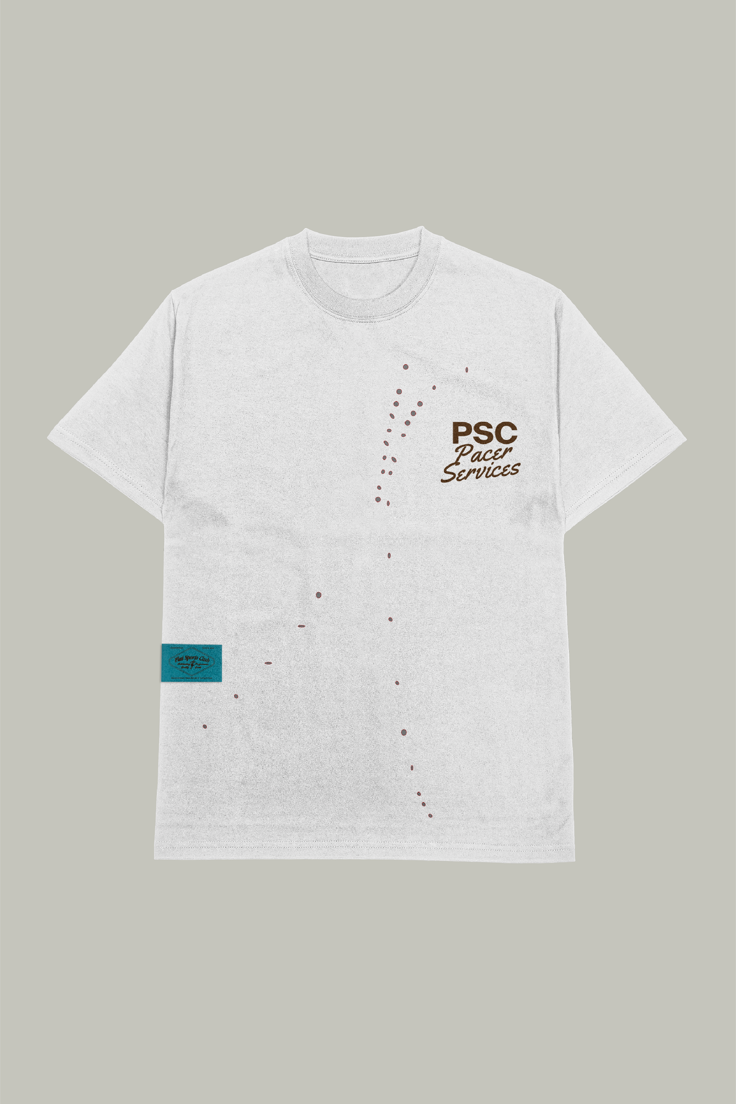 Unisex "Pacer" T-Shirt in White