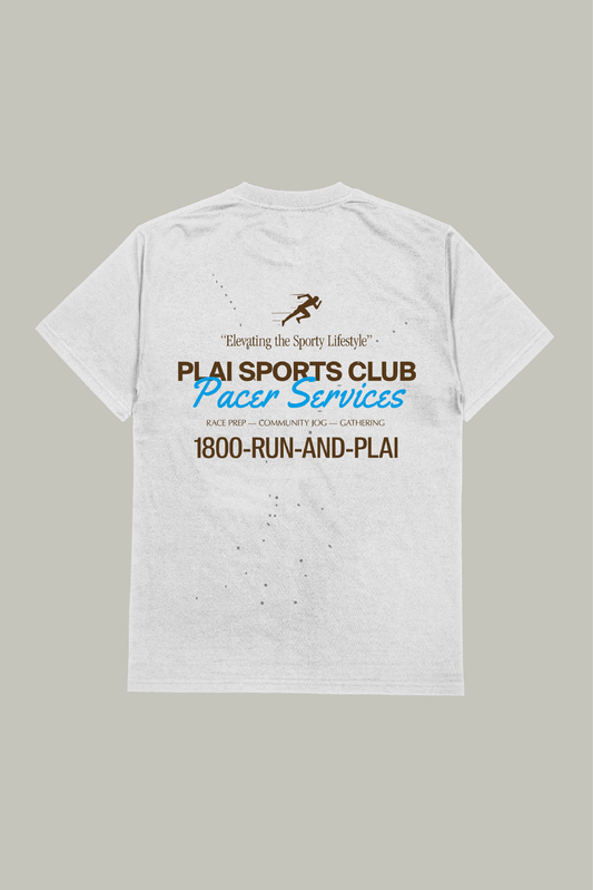 Unisex "Pacer" T-Shirt in White