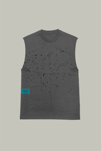 Unisex "Run Dept" Tank in Dark Grey