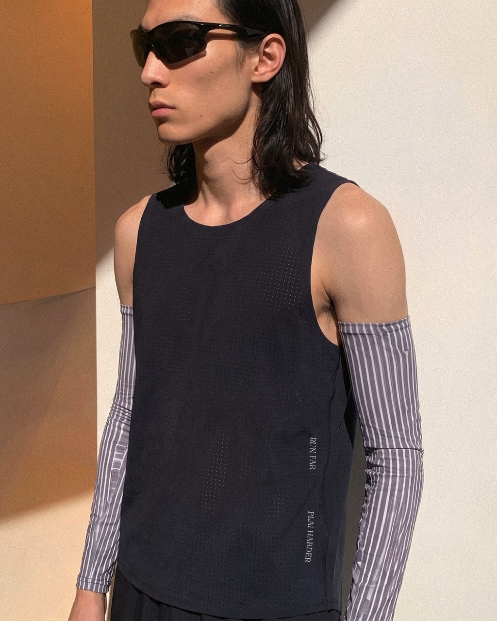 Unisex Paceline Tank - Black