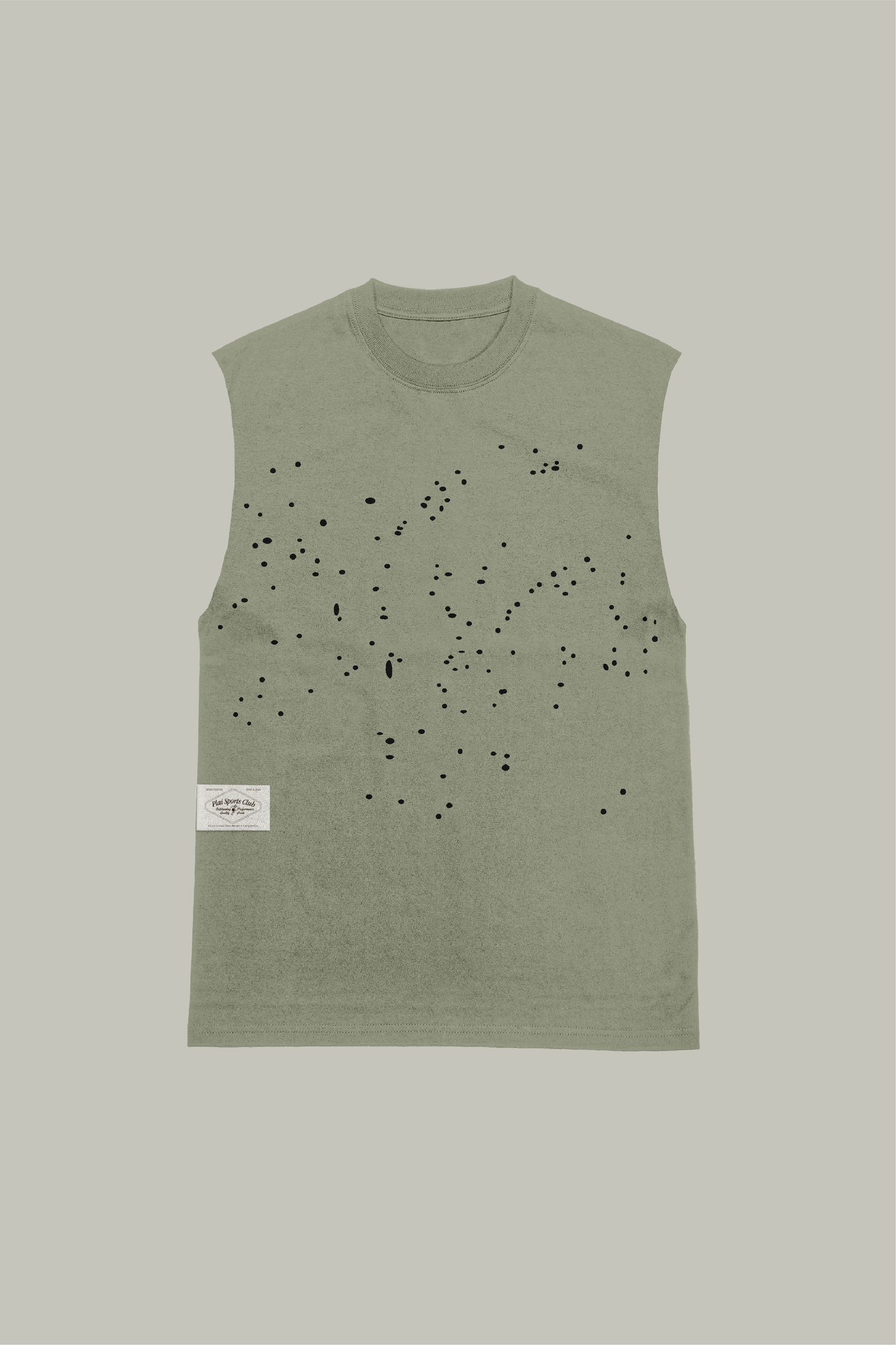 Unisex "Run Dept" Tank in Dark Grey