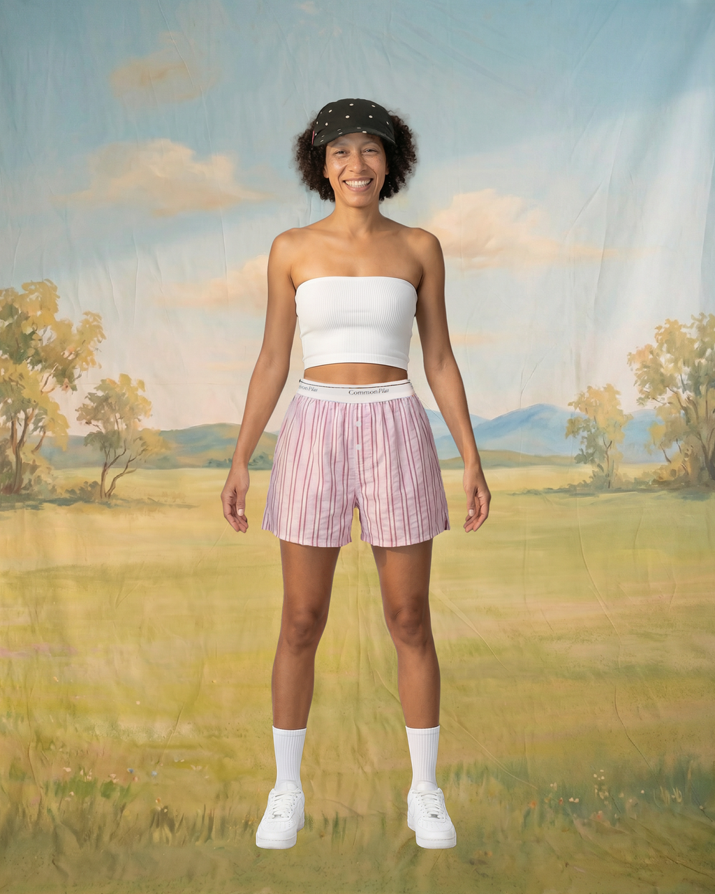 PSC x W10K: Sunday Boxer in Pink Stripes