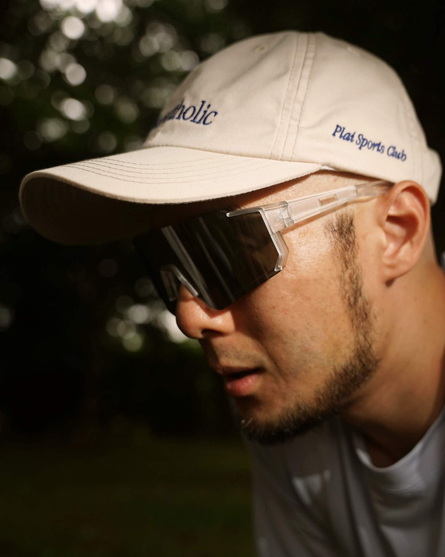 "Workoutholic" Cap in Sand