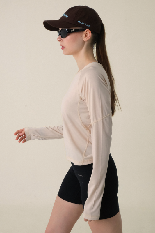 Women's Quick Dry Longsleeve in Sand