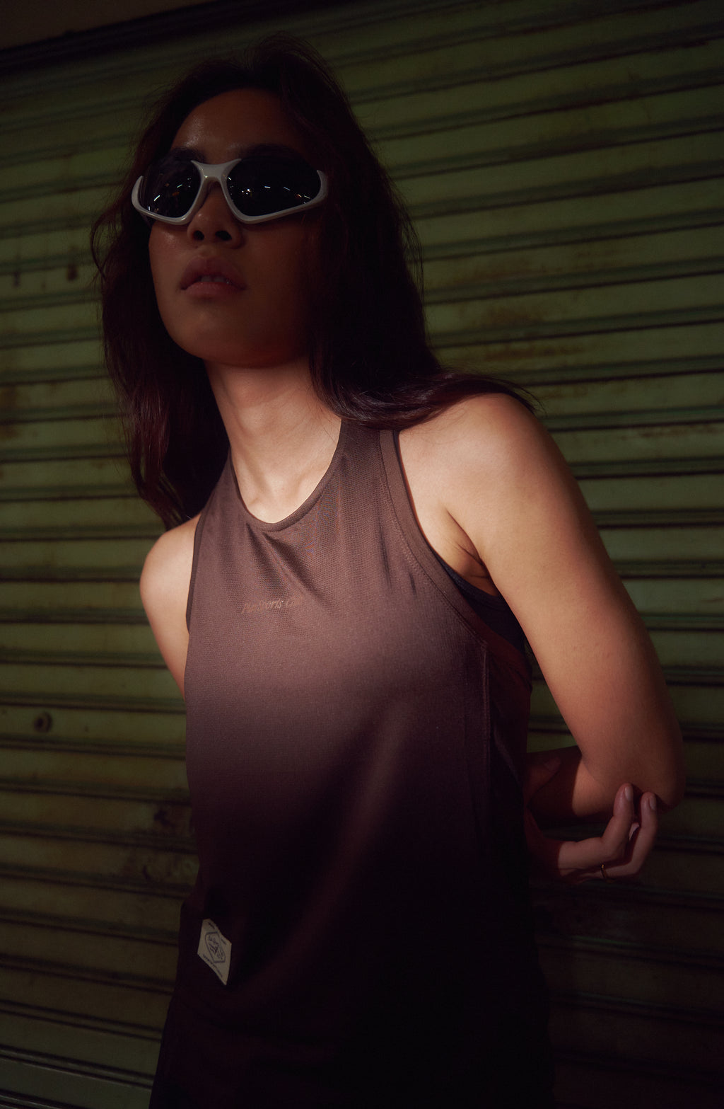 Women's Quick Dry Tank in Chocolate