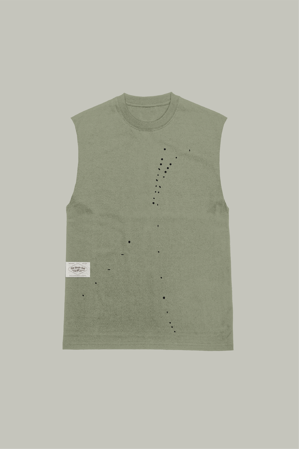 Unisex "Run Dept" Tank in Sage Green