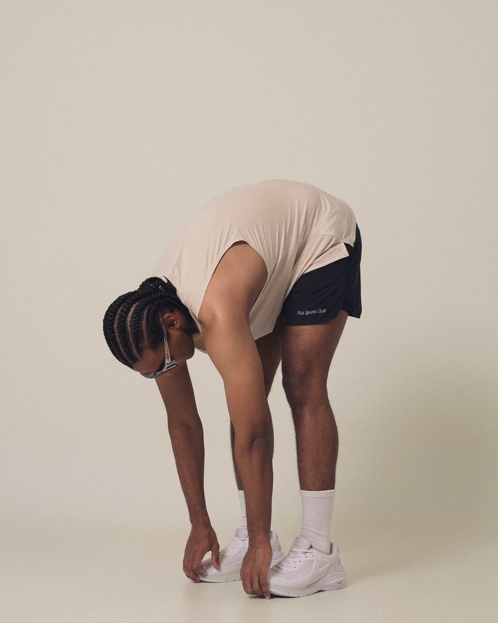 Men's Quick Dry Tank in Sand