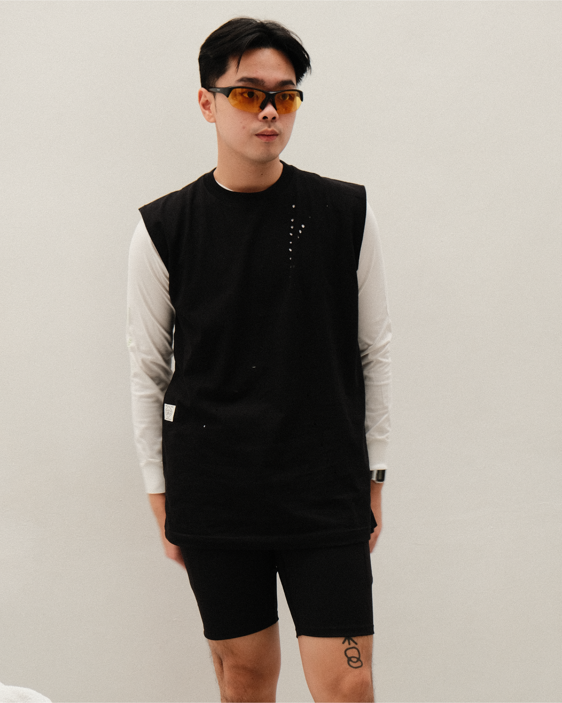 Unisex "Run Dept" Tank in Black