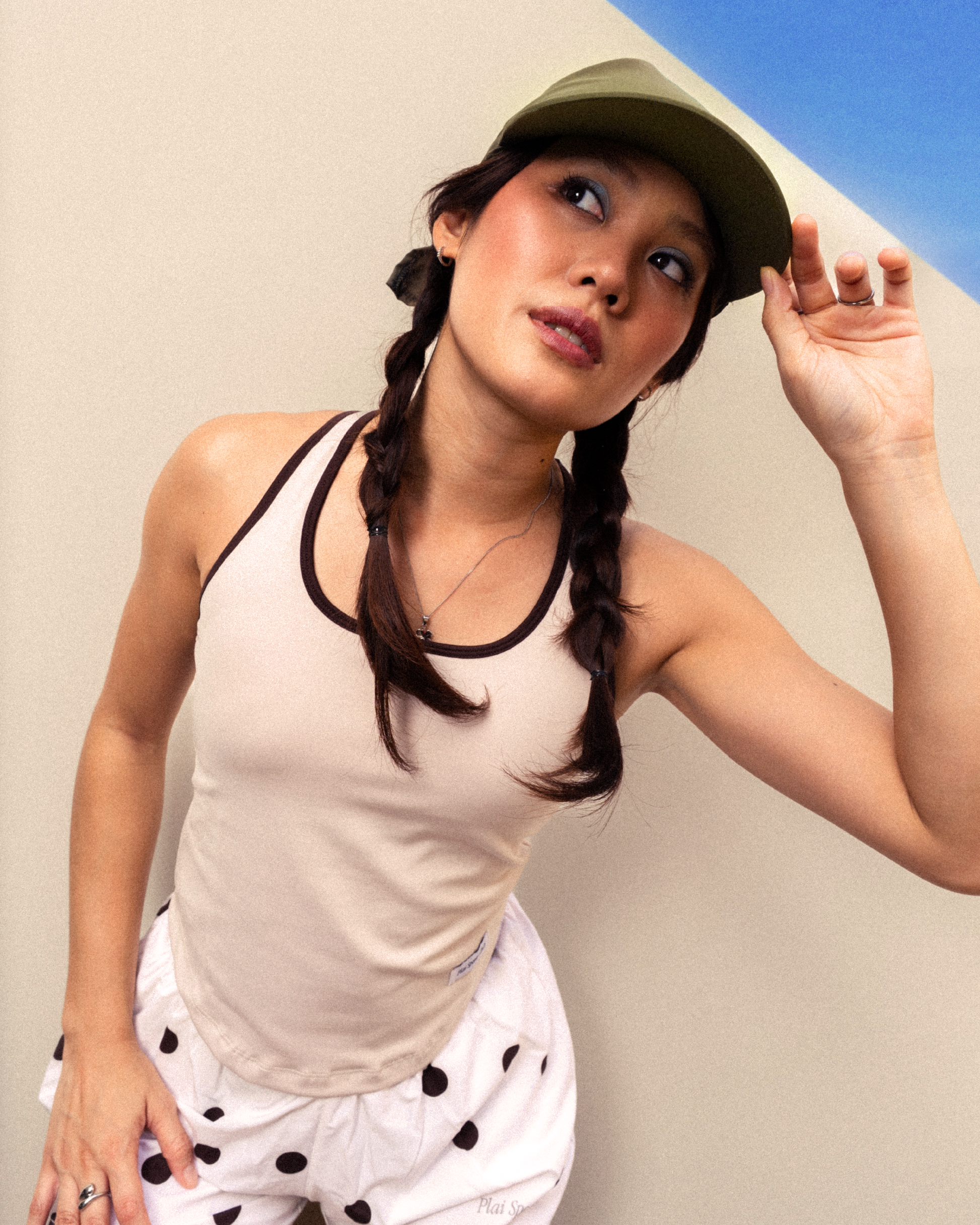 PSC x Sheryl Sheinafia: Sundown Cap in Sage Green