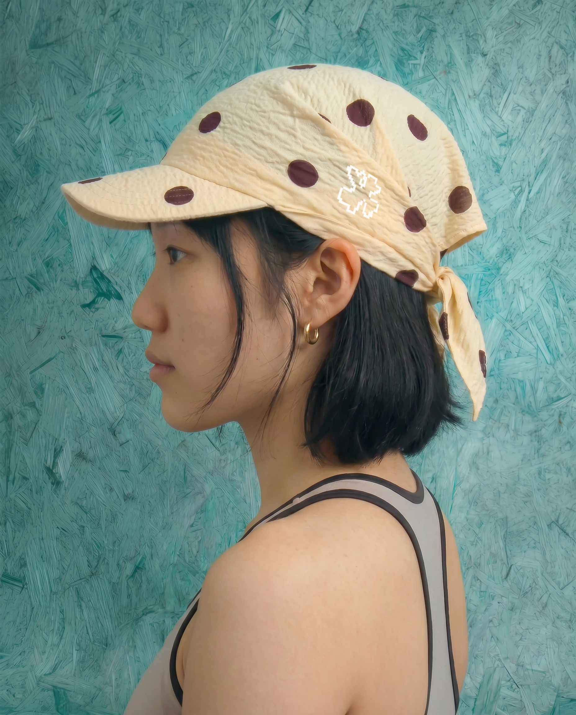 PSC x Sheryl Sheinafia: Runaway Cap in Butter Dots