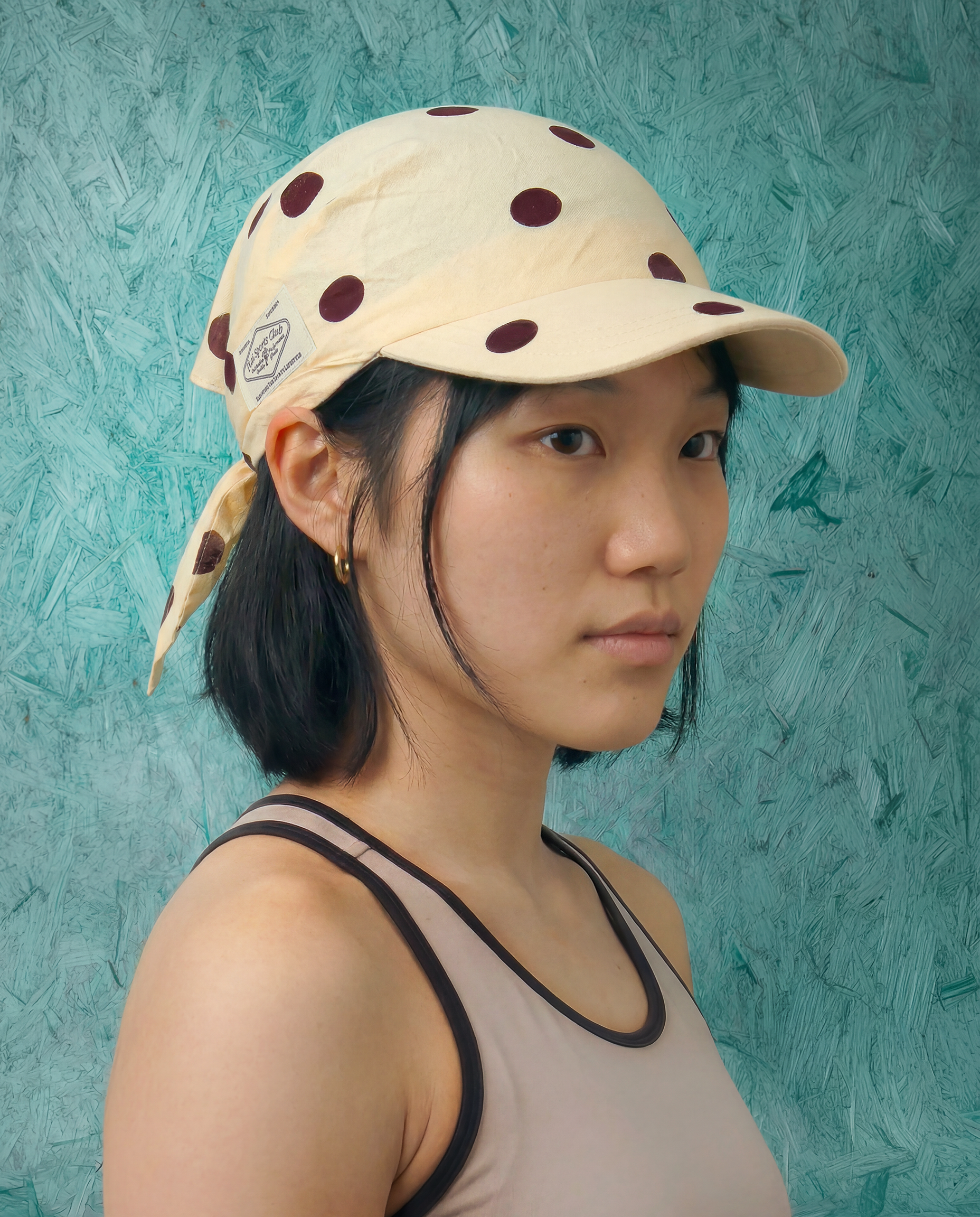 PSC x Sheryl Sheinafia: Runaway Cap in Butter Dots