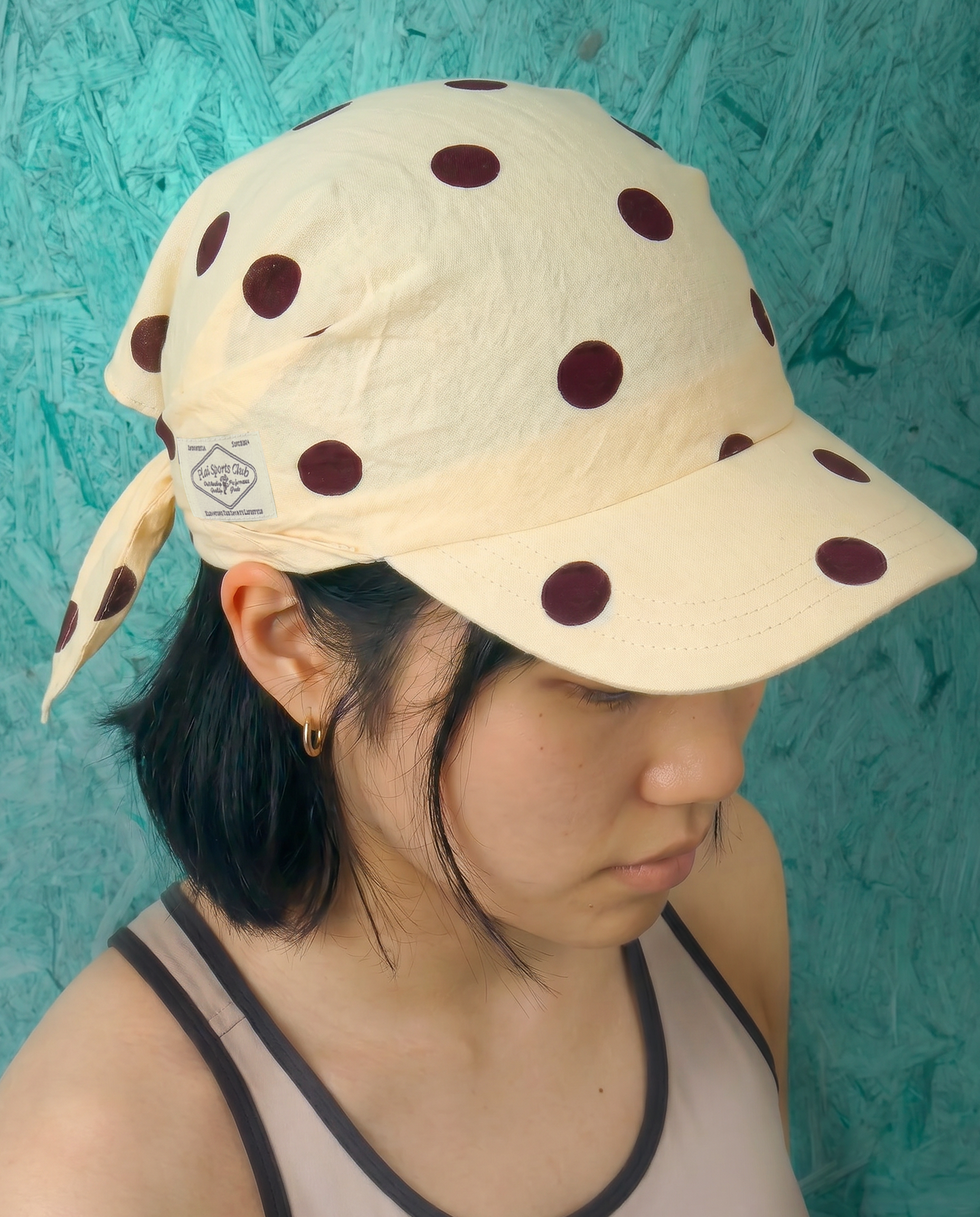 PSC x Sheryl Sheinafia: Runaway Cap in Butter Dots