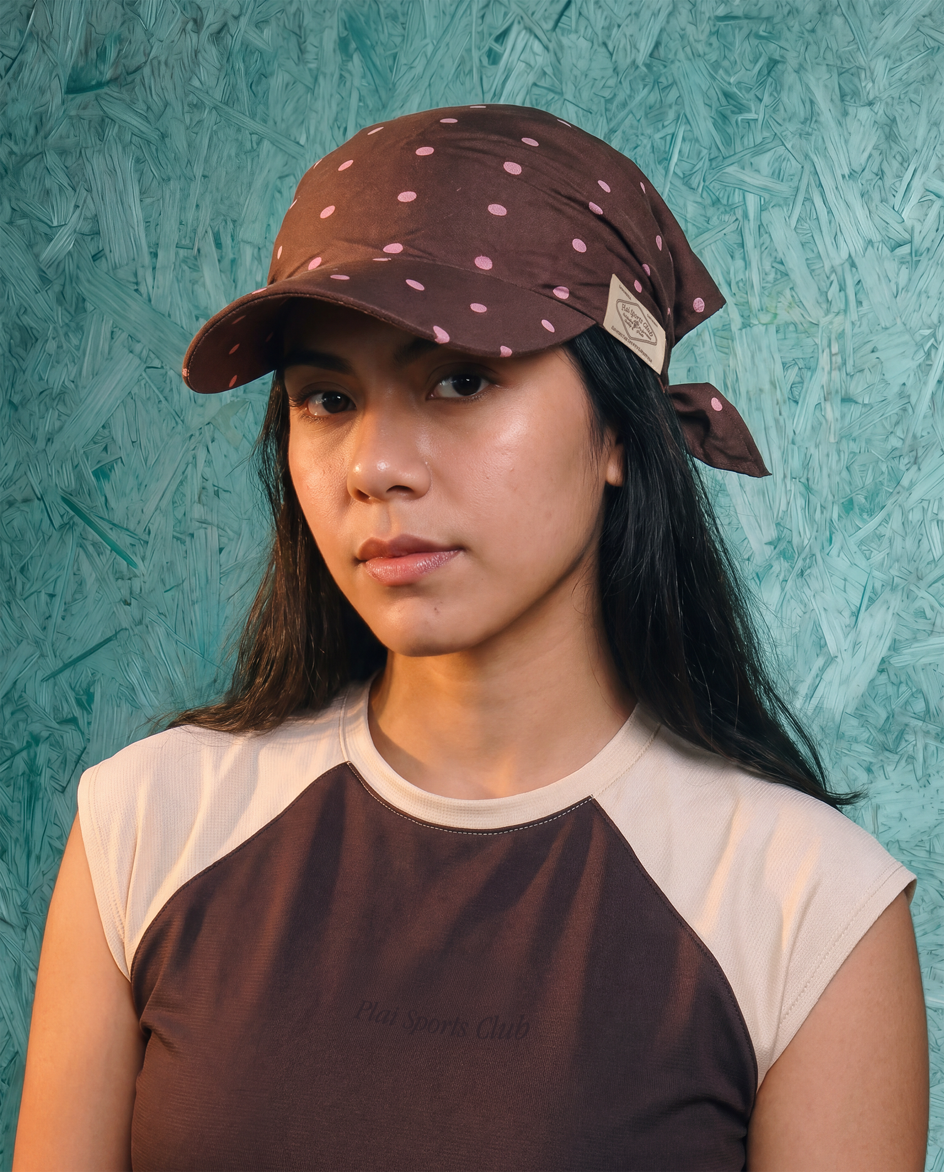 Runaway Cap 2.0 in Choco Dots