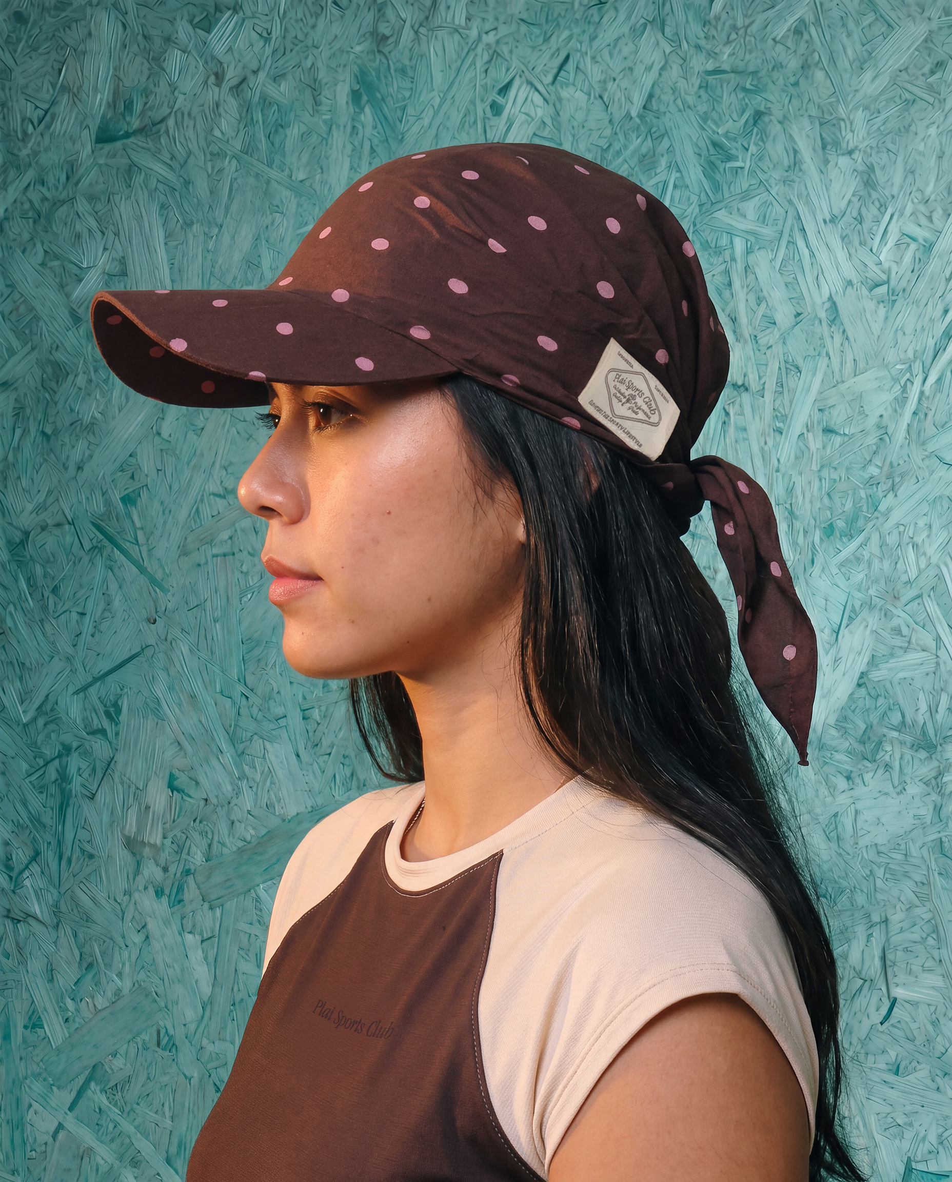 Runaway Cap 2.0 in Choco Dots