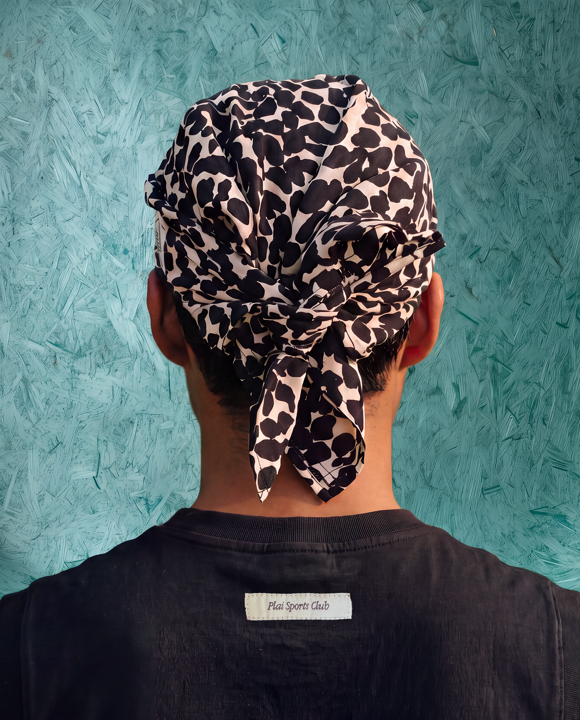 Daybreak Cap in Black Leopard