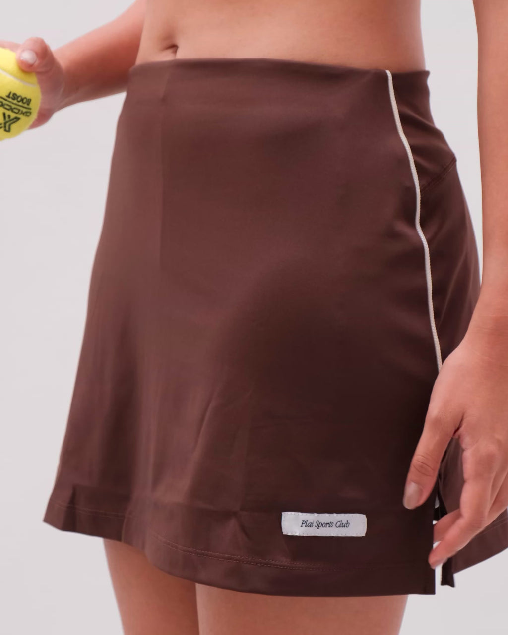 Court Skirt in Chocolate